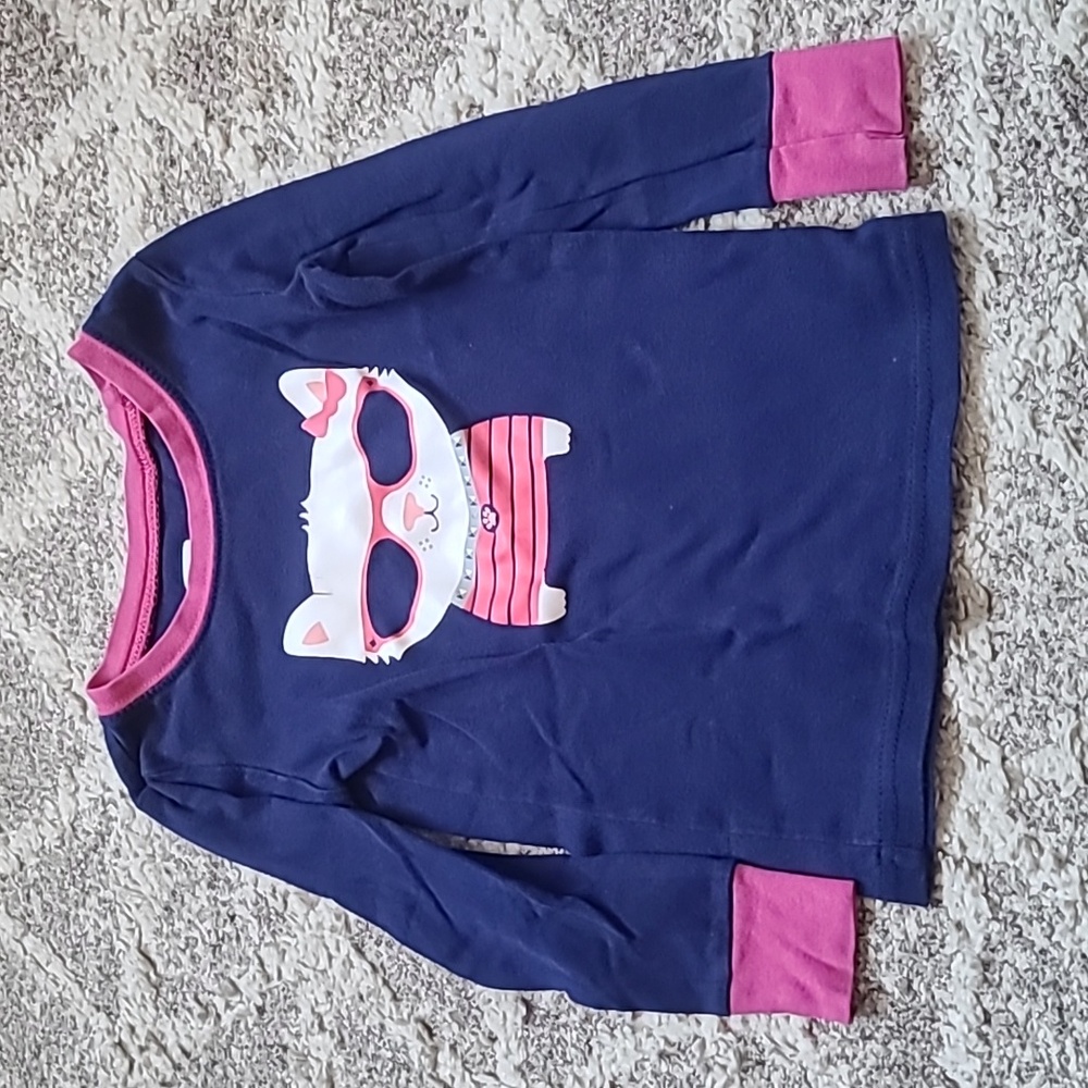 20 for $10 - Old Navy Girls 3T Purple & Pink Cat Pajama Top